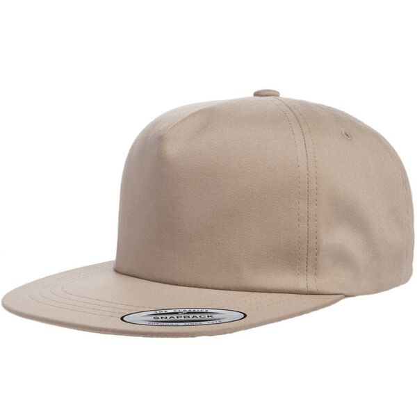 Lightly-Structured Five-Panel Snapback Cap Thumbnail