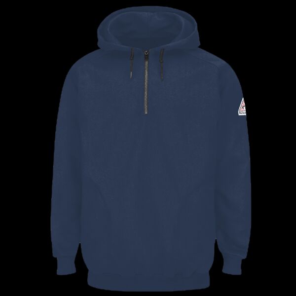 Men's Flame Resistant Quarter-Zip Hooded Sweatshirt Thumbnail