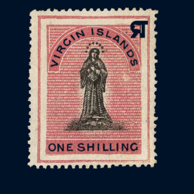 Virgin Islands 1st Stamp Design