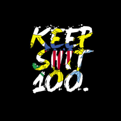 Keep Shit 100 Long Tee Design