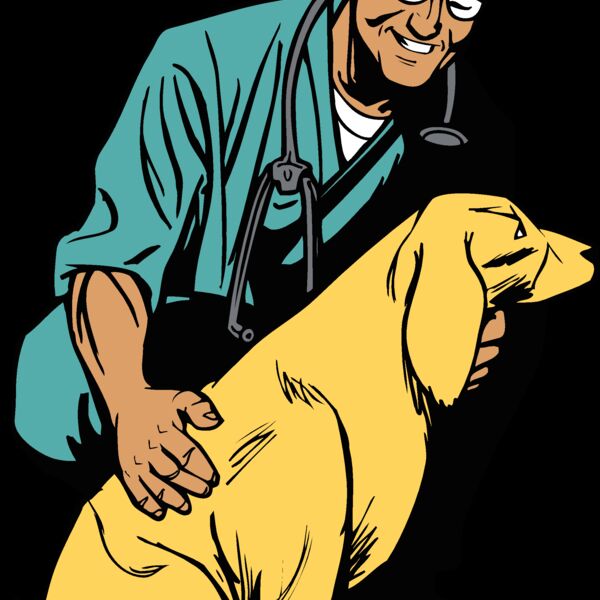 veterinarian and dog Thumbnail
