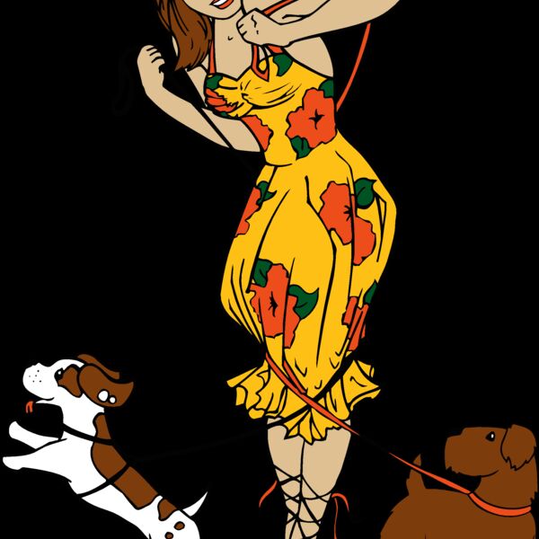 girlwalkingdogs1 Thumbnail