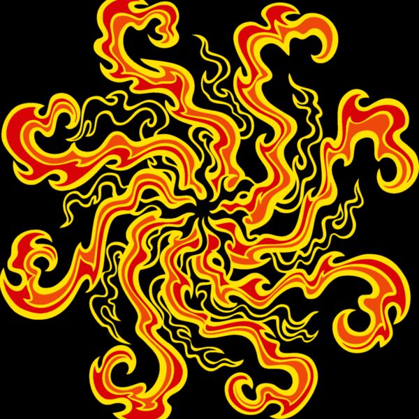 flaming pinwheel Thumbnail