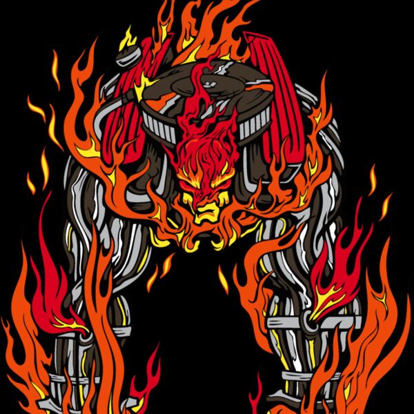 flaming animal Thumbnail