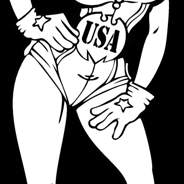 es3pinup07bw Thumbnail