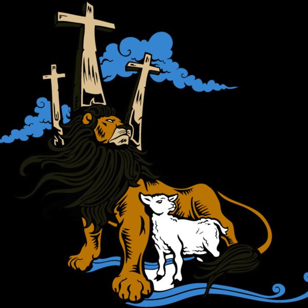 lamb and lion cross Thumbnail