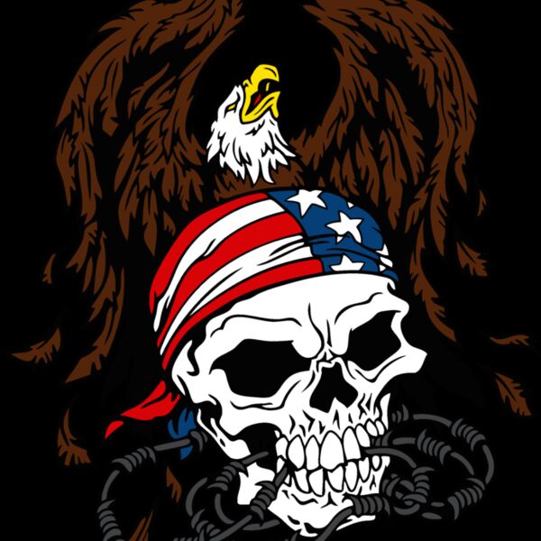 patriotic skull Thumbnail