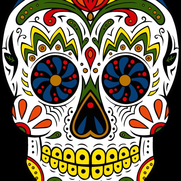 day of the dead skull 02 Thumbnail