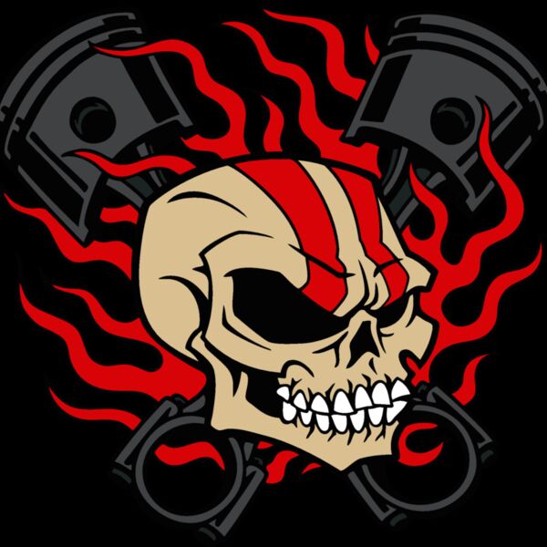 flaming skull 01 Thumbnail