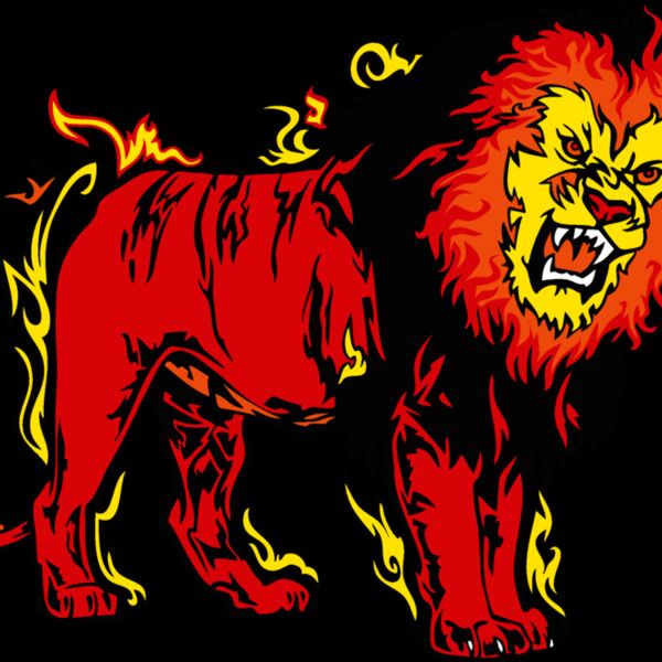 flaming lion 2 Thumbnail