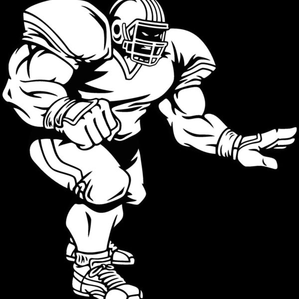 footbllplyr04v4bw Thumbnail