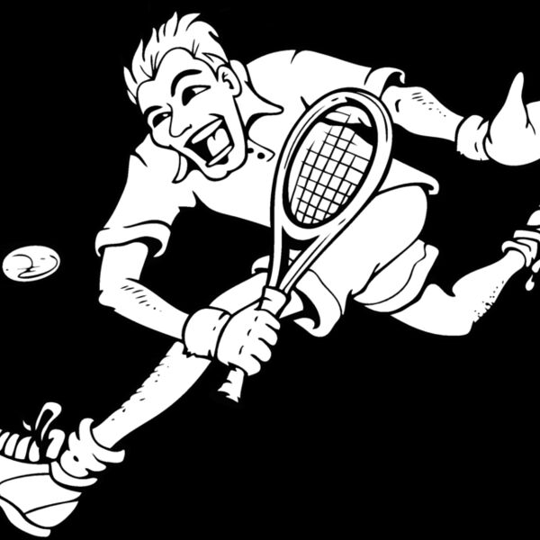tennis10v4bw Thumbnail