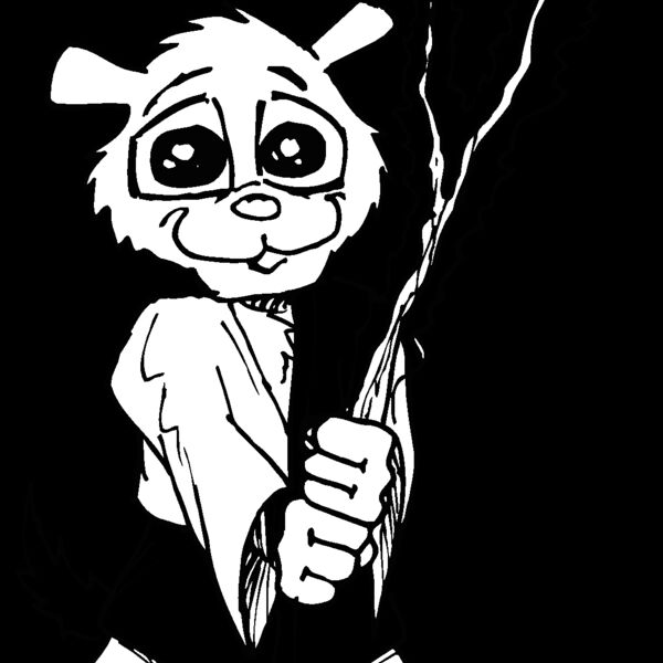 dog flaming sword Thumbnail