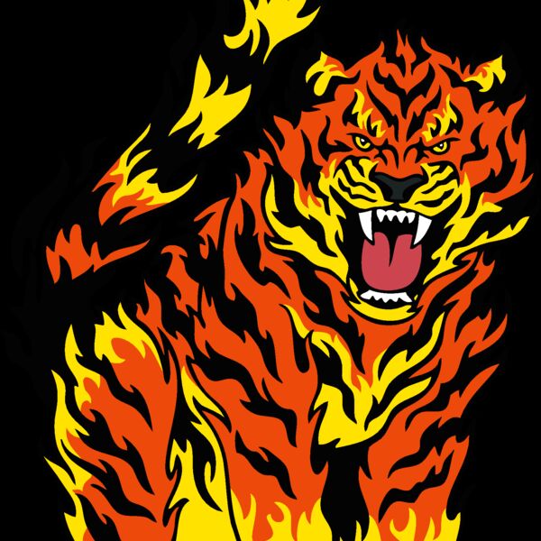 flaming tiger 3 Thumbnail