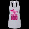 Women's Jersey Racerback Tank Thumbnail