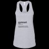 Women's Jersey Racerback Tank Thumbnail
