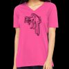 Missy's Relaxed Jersey Short-Sleeve V-Neck T-Shirt Thumbnail