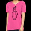 Missy's Relaxed Jersey Short-Sleeve V-Neck T-Shirt Thumbnail