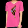 Missy's Relaxed Jersey Short-Sleeve V-Neck T-Shirt Thumbnail