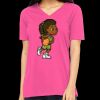 Missy's Relaxed Jersey Short-Sleeve V-Neck T-Shirt Thumbnail
