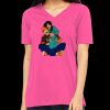 Missy's Relaxed Jersey Short-Sleeve V-Neck T-Shirt Thumbnail