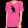 Missy's Relaxed Jersey Short-Sleeve V-Neck T-Shirt Thumbnail