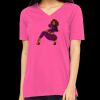 Missy's Relaxed Jersey Short-Sleeve V-Neck T-Shirt Thumbnail