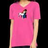 Missy's Relaxed Jersey Short-Sleeve V-Neck T-Shirt Thumbnail