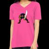 Missy's Relaxed Jersey Short-Sleeve V-Neck T-Shirt Thumbnail