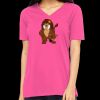 Missy's Relaxed Jersey Short-Sleeve V-Neck T-Shirt Thumbnail