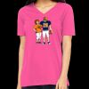 Missy's Relaxed Jersey Short-Sleeve V-Neck T-Shirt Thumbnail