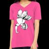 Missy's Relaxed Jersey Short-Sleeve V-Neck T-Shirt Thumbnail