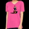 Missy's Relaxed Jersey Short-Sleeve V-Neck T-Shirt Thumbnail