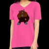 Missy's Relaxed Jersey Short-Sleeve V-Neck T-Shirt Thumbnail