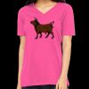 Missy's Relaxed Jersey Short-Sleeve V-Neck T-Shirt Thumbnail