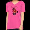 Missy's Relaxed Jersey Short-Sleeve V-Neck T-Shirt Thumbnail