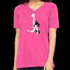 Missy's Relaxed Jersey Short-Sleeve V-Neck T-Shirt Thumbnail