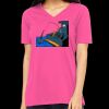 Missy's Relaxed Jersey Short-Sleeve V-Neck T-Shirt Thumbnail