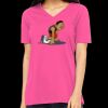 Missy's Relaxed Jersey Short-Sleeve V-Neck T-Shirt Thumbnail