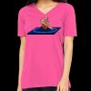 Missy's Relaxed Jersey Short-Sleeve V-Neck T-Shirt Thumbnail