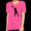 Missy's Relaxed Jersey Short-Sleeve V-Neck T-Shirt Thumbnail