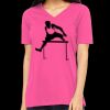 Missy's Relaxed Jersey Short-Sleeve V-Neck T-Shirt Thumbnail