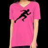 Missy's Relaxed Jersey Short-Sleeve V-Neck T-Shirt Thumbnail
