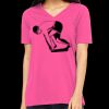 Missy's Relaxed Jersey Short-Sleeve V-Neck T-Shirt Thumbnail