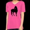 Missy's Relaxed Jersey Short-Sleeve V-Neck T-Shirt Thumbnail