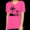 Missy's Relaxed Jersey Short-Sleeve V-Neck T-Shirt Thumbnail