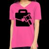 Missy's Relaxed Jersey Short-Sleeve V-Neck T-Shirt Thumbnail