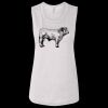 Ladies' Bella Flowy Scoop Muscle Tank Thumbnail