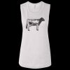 Ladies' Bella Flowy Scoop Muscle Tank Thumbnail