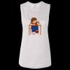 Ladies' Bella Flowy Scoop Muscle Tank Thumbnail